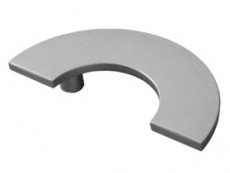 S 8153-100MV2 Maner crom mat, semicerc