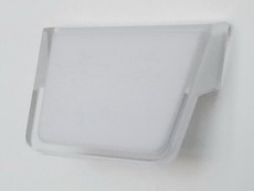 S 8198-44K10AC01 Maner alb cu plastic transparent