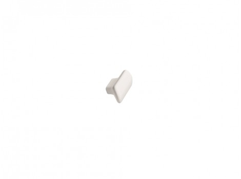 S Buton VANILLA ceramic white