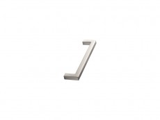 S Maner SQUARE10 efect inox,lungime 138mm