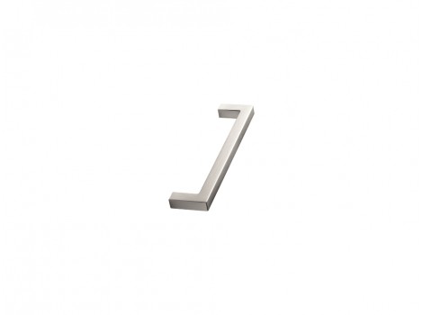 S Maner SQUARE10 efect inox,lungime 138mm