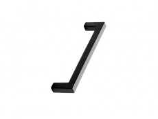 S Maner SQUARE10 negru mat,lungime 138mm