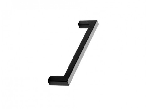 S Maner SQUARE10 negru mat,lungime 138mm