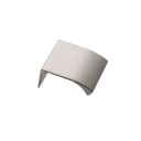 S Maner EDGE STRAIGHT efect inox,lungime 40mm
