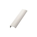 S Maner EDGE STRAIGHT alb mat,lungime 100mm
