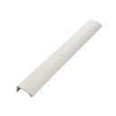 S Maner EDGE STRAIGHT alb mat,lungime 350mm
