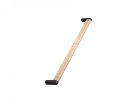 S Maner CROSSING stejar lacuit negru mat, lungime 328mm,FSC