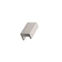 S Maner STATION efect inox, lungime 44mm