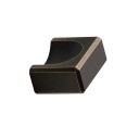 S Buton FOLD maro antic,lungime 40mm
