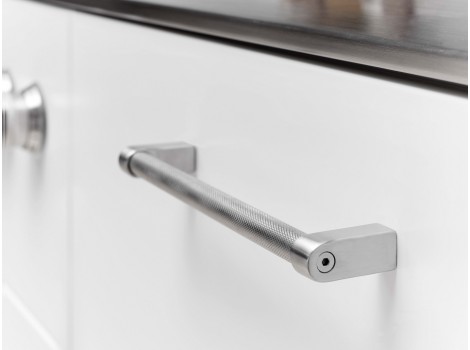 S Maner REGULAR 2 efect inox,lungime 206mm