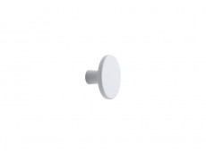 S Buton PLATO alb mat,diametru 42mm