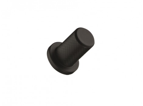 S Buton HARLEQUIN MINI negru mat, diametru 12mm