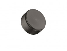 S Buton HARLEQUIN MINI antracit periat, diametru 34mm