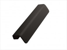 S Maner FRINGE negru mat periat, lungime 170mm