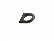 S Buton LUCK negru, lungime 40,5mm