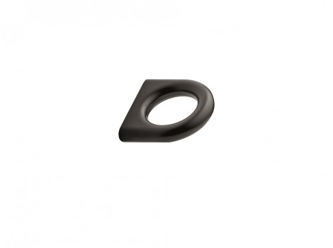 S Buton LUCK negru, lungime 40,5mm