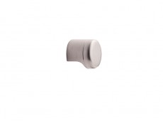 S Buton POINT efect inox, diametru 28mm
