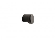 S Buton POINT negru mat, diametru 28mm