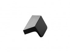 S Maner ENVELOPE negru mat periat, lungime 50mm