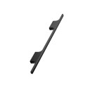 S Maner TAU negru mat periat, lungime 286mm