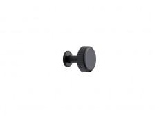 S Buton VILLA gun metal,diametru 30mm