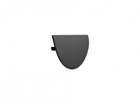 S Maner HORIZON negru mat,lungime 140mm