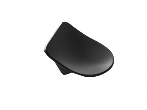 S Buton SLOPE negru mat, lungime 34.6mm