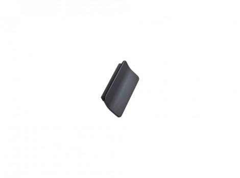 S Maner LEAF negru mat,lungime 85mm