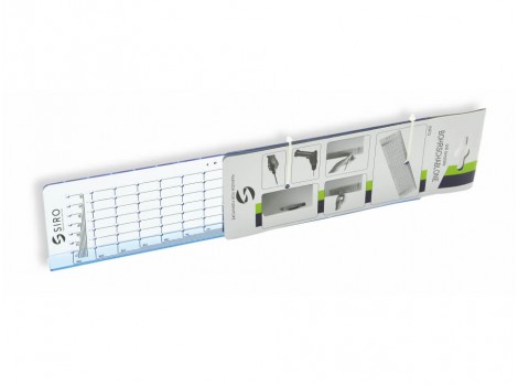 S H163-288A18 Sablon de gaurire pentru manere