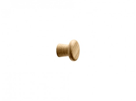 S Buton CLASSIS stejar lacuit,diametru 25mm,FSC