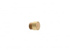 S Buton RADIO MINI stejar lacuit-auriu periat,diametru 26mm