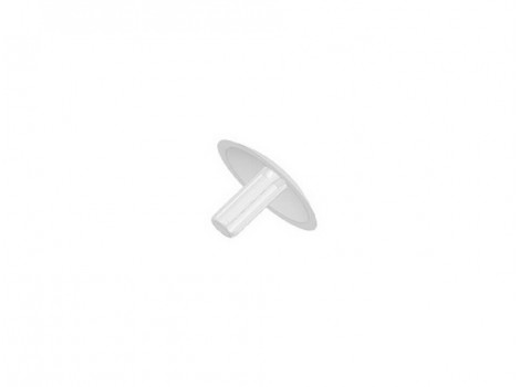 VDI Capac confirmator 5x50,tija 3mm,alb