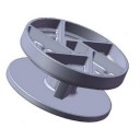 VEX Excentric Safe Connector, D25, zincat