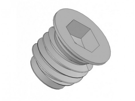 VEX Bucsa ingropata,M4x8mm,locas hexagonal, pt COMPACT