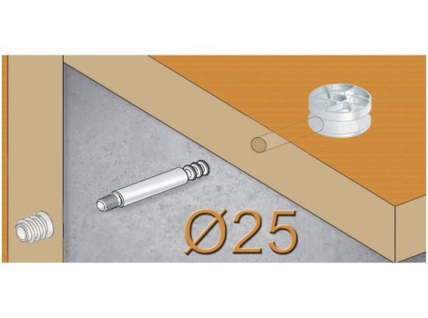 VEX Sistem Safe Connector - diametru D25mm